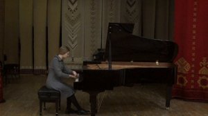 Б Годар Концертный этюд A dur, op 149 №4 исп  Фетисова Софья, 14 лет