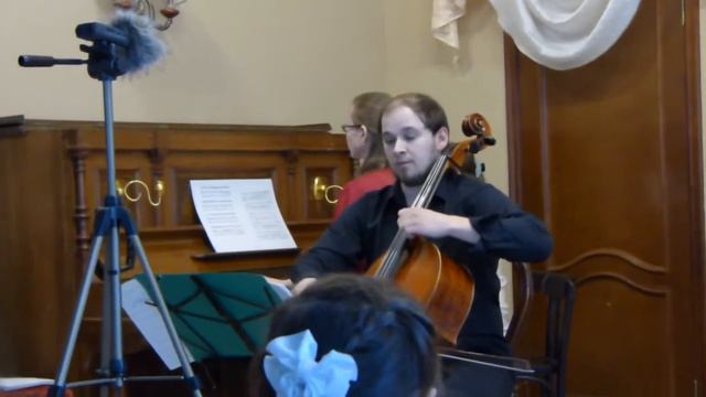 И.С. Бах Соната для виолончели и фортепиано № 3 соль минор смотреть онлайн