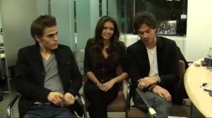 ITN Interview about Twilight & Vampire Diaries with Paul Wesley, Ian Somerhalder & Nina Dobrev