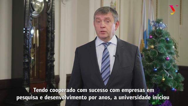 Feliz 2020! Reitor da UrFU Victor Koksharov смотреть онлайн