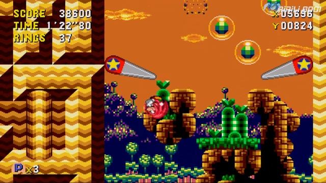 Knuckles The Echidna v.1.3 ~ Sonic CD mods ~ Gameplay смотреть онлайн