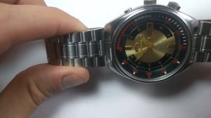 Vintage ORIENT SK Crystal Automatic 21 jewels Japan Men Wrist Watch Rare
