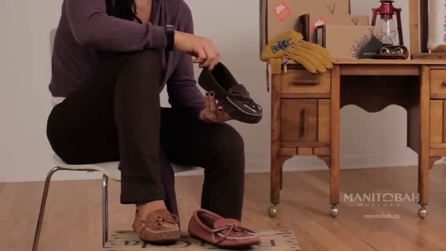 Manitobah Mukluks Product Feature "Canoe Moccasin" - with Waneek Horn Miller смотреть онлайн