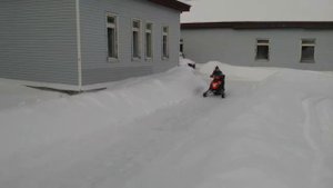 Копия видео "03.02.2018 ездим по сугробам на WELS200RS"