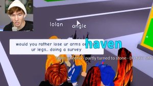 Roblox admin WOULD YOU RATHER... they didn't think it would come true