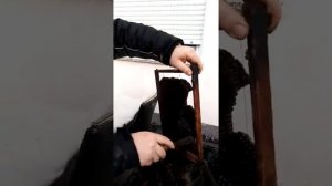 Переплавка воска со старых плечиных рамок. Подготовка рамок к наклееванию вощины.