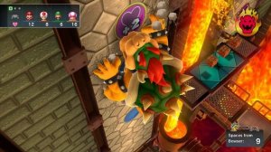 Mario Party 10 - Mario, Toad, Luigi, Toadette vs Bowser - Chaos Castle