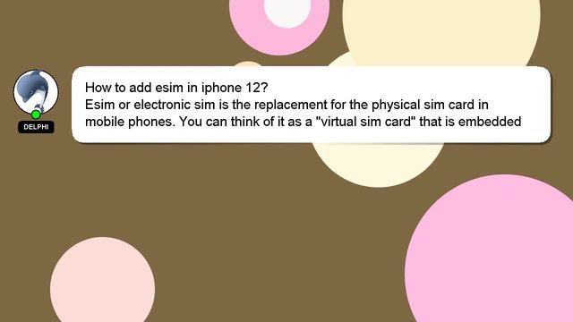 How to add esim in iphone 12? смотреть онлайн