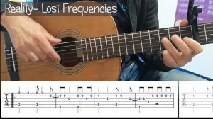 Reality - Lost Frequencies - Guitar Tabs - Lesson