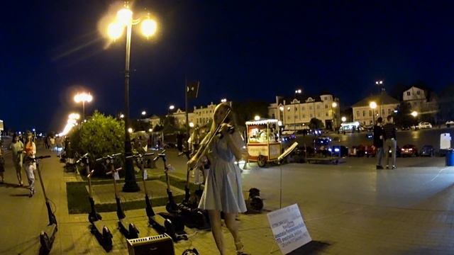 ЛАМБАДА на скрипке.Уличные музыканты.Анастасия Понамарева смотреть онлайн