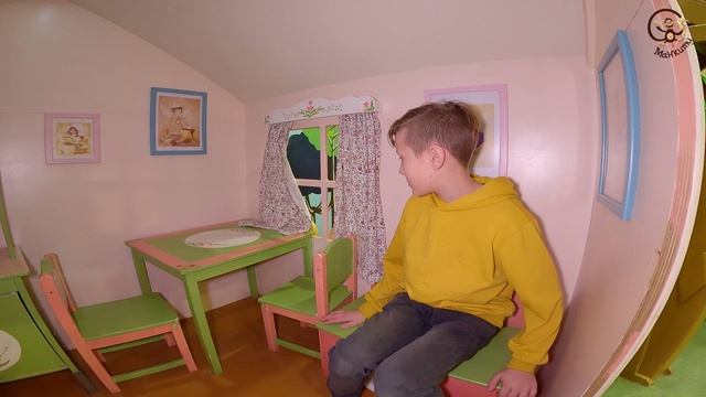 Дети и Машина. Диана и Даня работают в детском городке Кибдруг. Манкиту