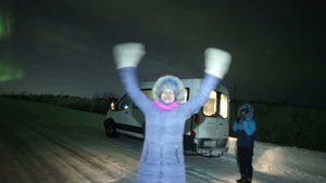 Как мы наблюдаем за Северным сиянием вместе с гостями Arctic Freedom