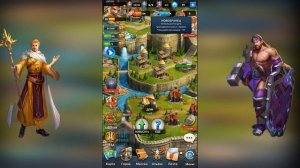 Mythwars & Puzzles ПОСТРОЙКИ! Мой вариант развития.