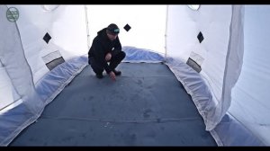 Палатка для зимней рыбалки /ПИНГВИН БИГ ТВИН/ ДВУХСЛОЙНАЯ/ Отзыв Плюсы Минусы/ОБЗОР
