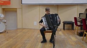 Красноборов Михаил. Инструментальное исполнительское искусство. К. Пино. Соната. Аккордеон