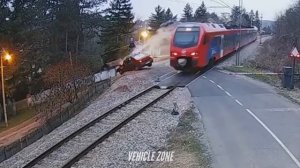 Idiots ignoring Crossing Railroad Signal/Railroad Crossing crashes|Train Derailment|Trains Vs Truck