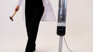 Карбоновые обогреватели Luxeva - тест молотком