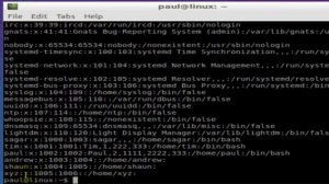 How to list users in Linux