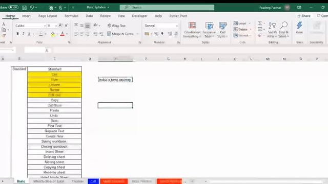 MS-excel Part-1 | Full course ms excel \ zero to hero 100%