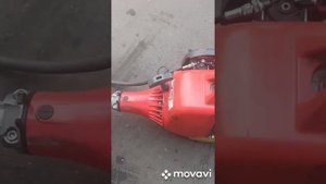 Efco Stark25 газу даёшь- глохнет.