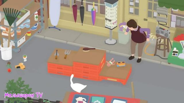 НАДОЕДЛИВЫЙ ГУСЬ - Симулятор УГАРНОГО ГУСЯ Untitled Goose Game #2 смотреть онлайн