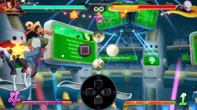 DBFZ ➤ *android 17 100 combo* Season 3  [ Dragon Ball FighterZ ]