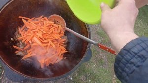 Плов в деревне