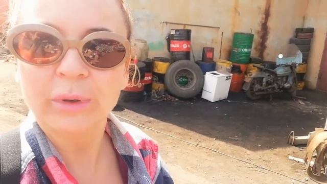Сдаем цветной металл на переработку.