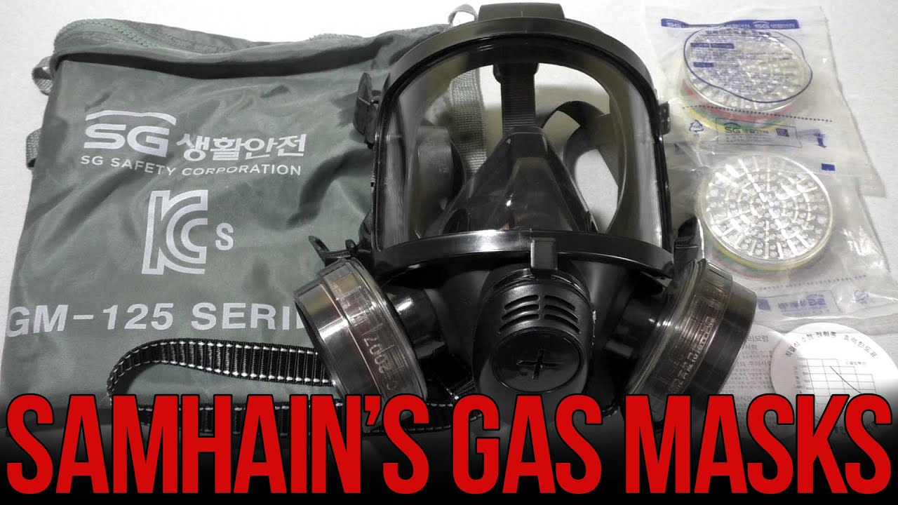 Обзор корейского противогаза Samgong GM-125 смотреть онлайн
