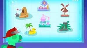 Dino fire truck/Пожарная машина Дино/игра