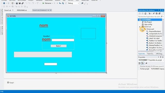 VB.NET 09: Les composants d'un projet смотреть онлайн
