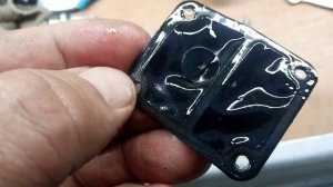 Очередной клапан топливного насоса развалился на китайце Сипро 9,9/15