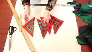 Лоскутное шитье - техника пицца и колодец в одной подушке! Пэчворк, курак.