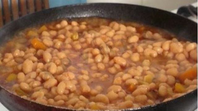 Рагу из фасоли с овощами