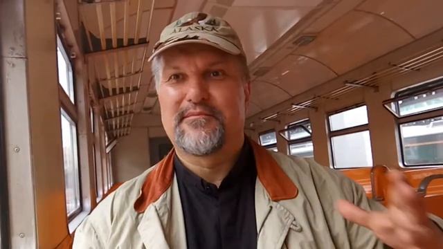 2017.08.06 В электричке. Еду в Колпино с Санкт-Петербурга, с Московского вокзала С-Пб