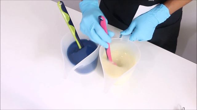 Blue and White Mantra Swirl - CP soap technique (PS#4) смотреть онлайн