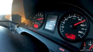 AUDI RS4 B7 Pure V8 Sound | 100 - 200km/h ACCELERATION