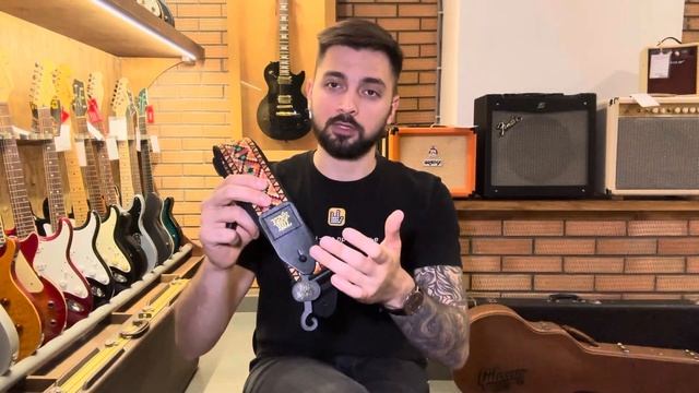 Обзор ремня для гитары Ernie Ball 4090 Santa Fe Jacquard | SKIFMUSIC.RU смотреть онлайн