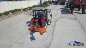 Мини экскаватор навесной БЛ-21-180 к мини-трактору Rossel