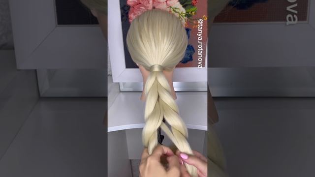 Стильная Коса | Легко и просто | Прическа на каждый день смотреть онлайн