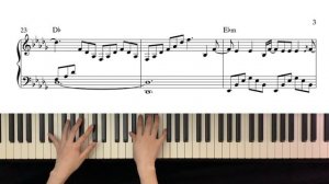 Sia-Snowman / Piano Cover / Sheet Music