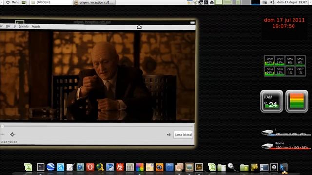 Linux Mint 11 Compiz Fusion смотреть онлайн