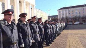 Вручение Знамени УФСИН России по Калужской области