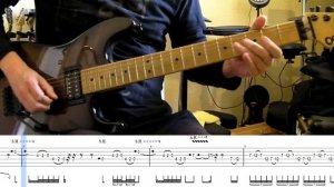 Scorpions - Bad Boys Running Wild guitar solo lesson (with tablatures and backing tracks)