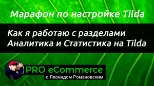 Как я работаю с аналитикой и статистикой на Tilda
