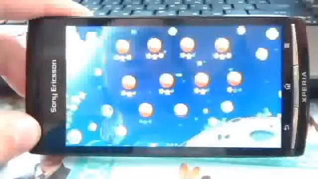 Обзор игры Angry Birds Space на Xperia Arc S смотреть онлайн