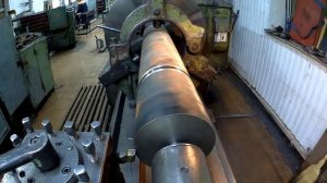 Протачивание вала на ДИП 500 1М65