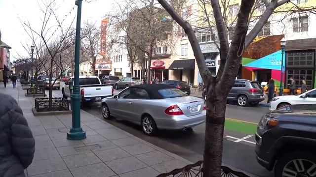 Омыт дождями даунтаун - зарисовка - Санта Круз, Калифорния смотреть онлайн