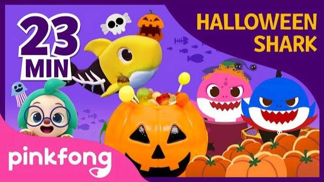 Baby Shark Halloween Special | +Compilation | Halloween Songs | Pinkfong Songs for Children смотреть онлайн