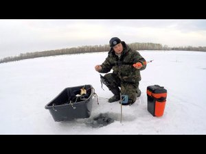 БАТЯ ПОПАЛ В ПОЛЫНЬЮ! Комбайны, Безмотылка.Зимняя рыбалка.